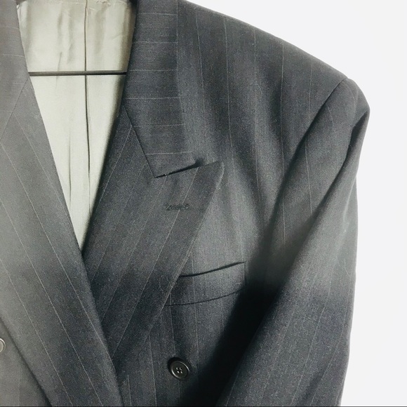 Givenchy Monsieur Black Stripe Mens Blazer, 44 - Picture 3 of 7